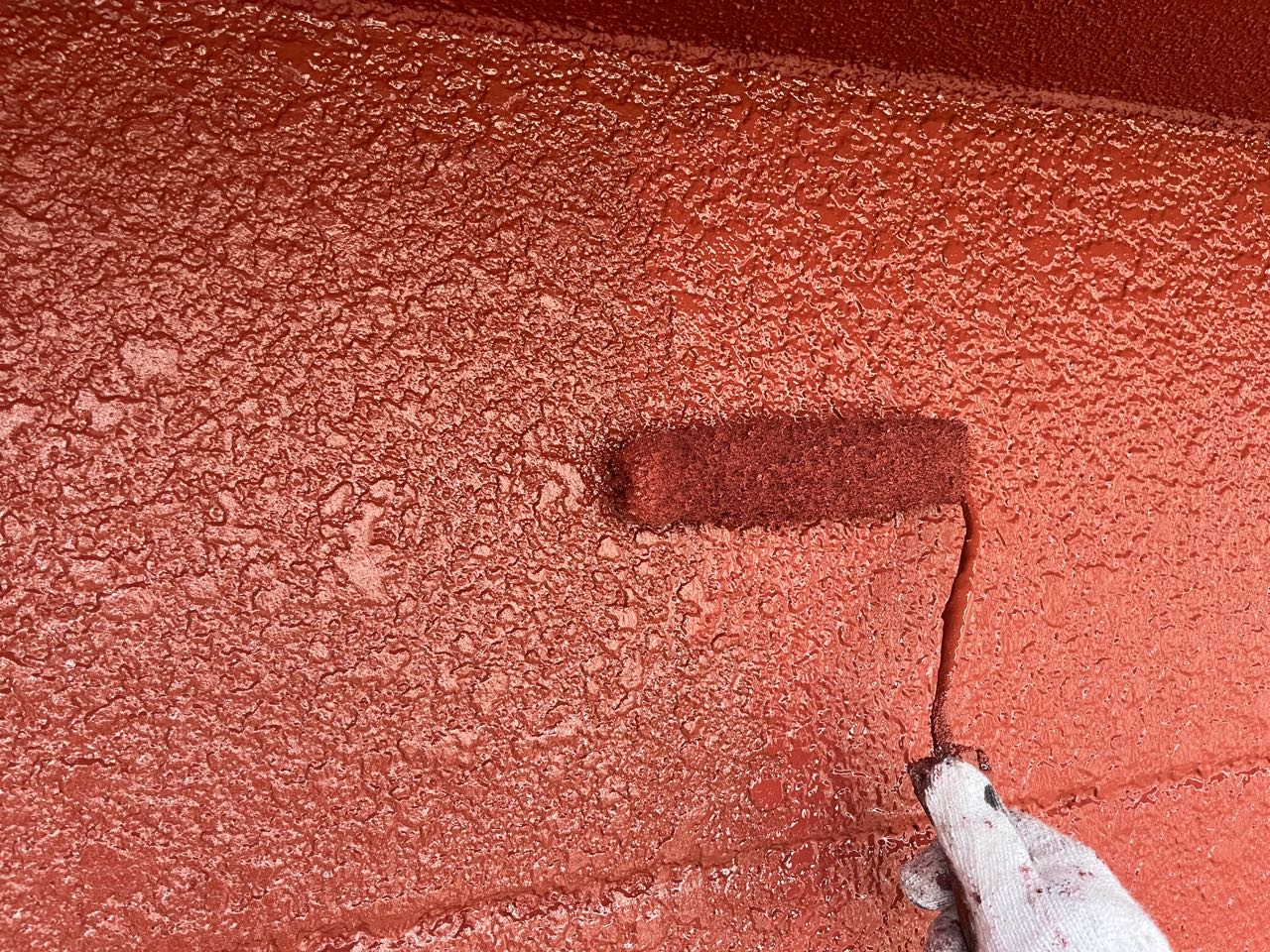 仕上げ塗装2回目です。