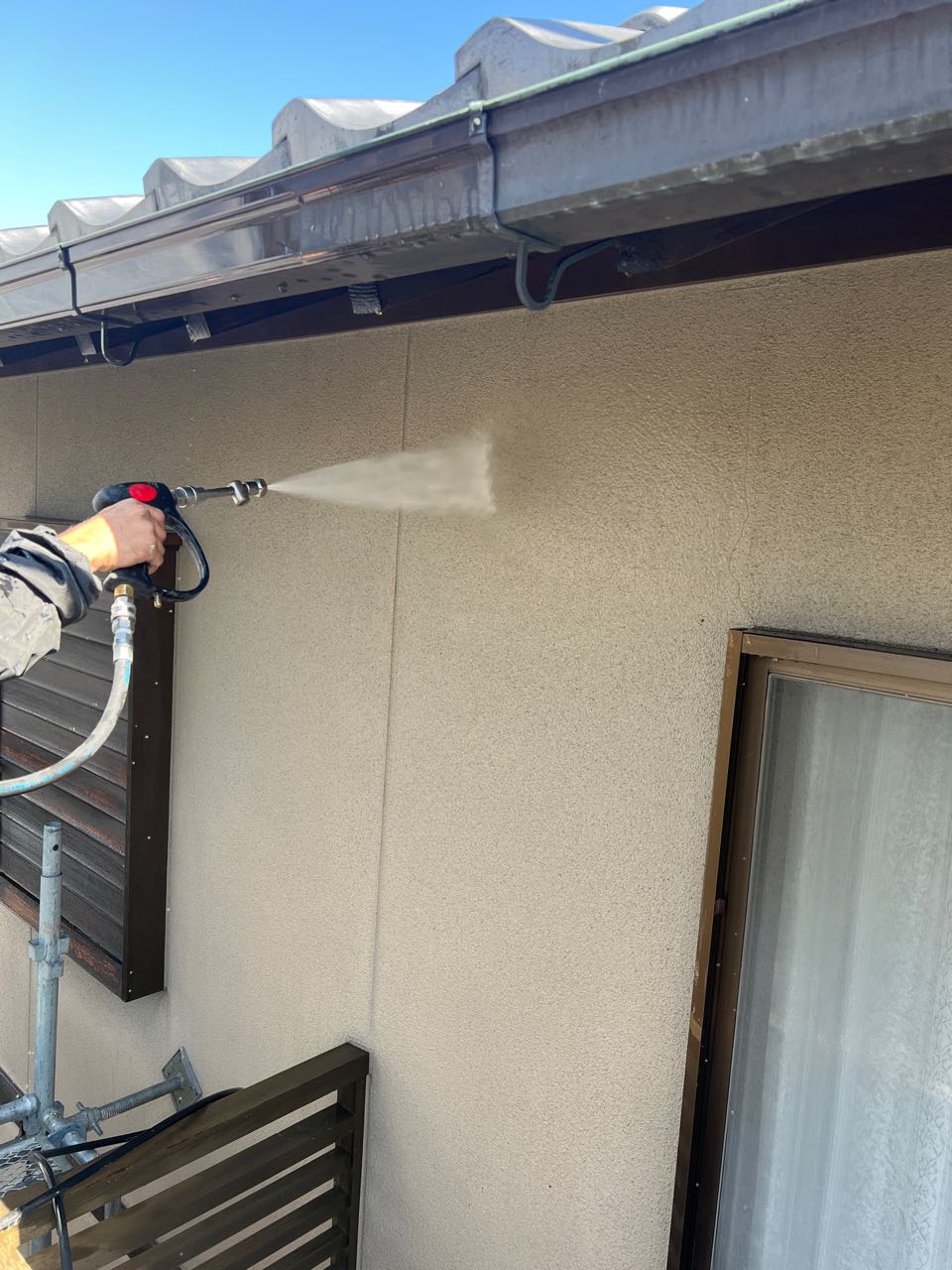 バイオ洗浄塗布です。