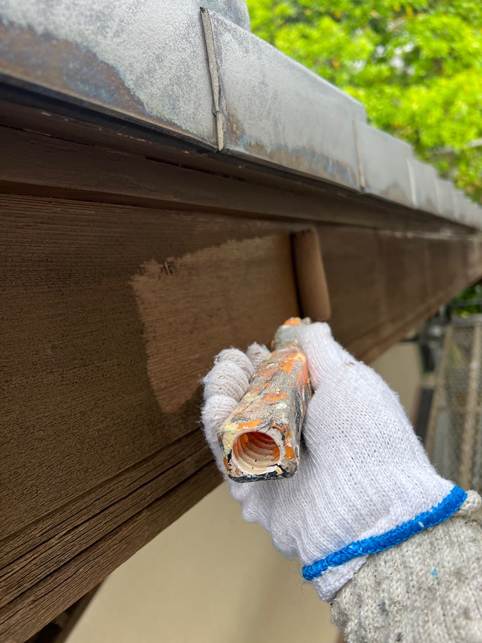 仕上げ塗装2回目です。