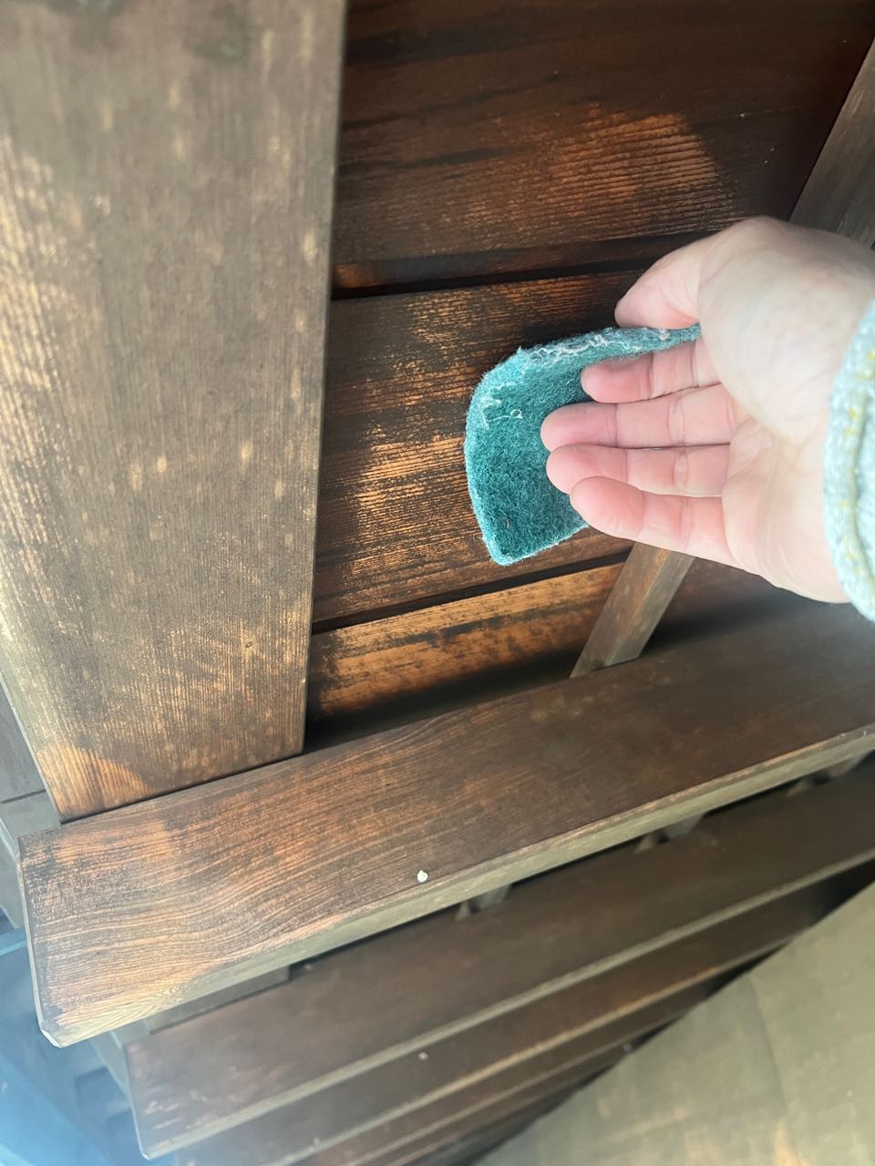 ケレン作業です。