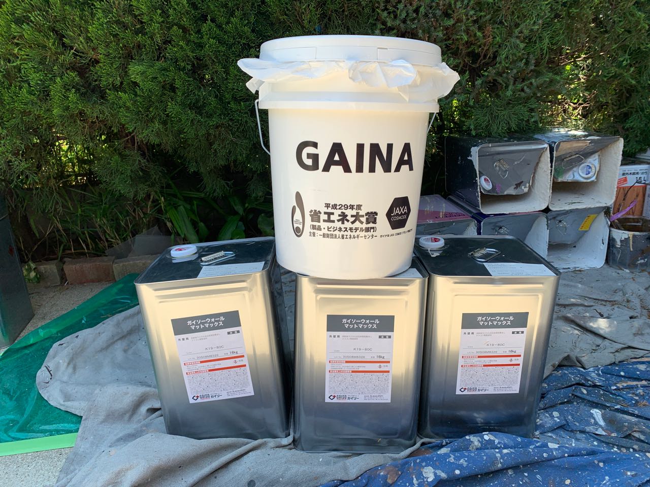 材料検収です。