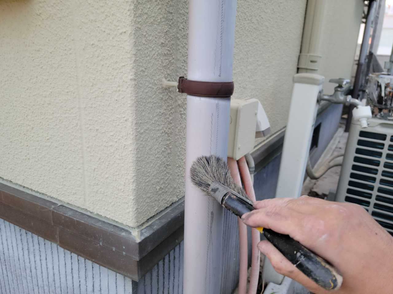 ケレン作業です。