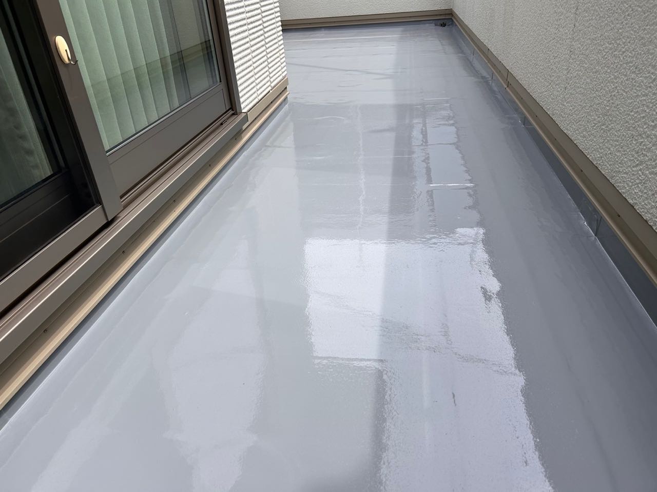 トップコート塗布。