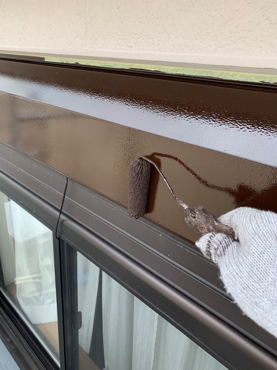 仕上げ塗装2回目です。