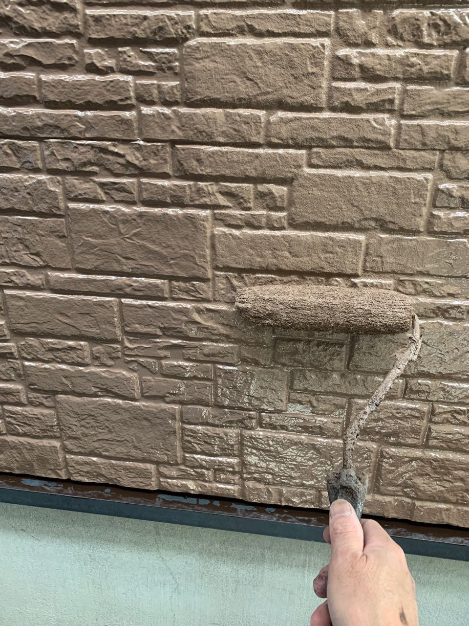 仕上げ塗装2回目です。