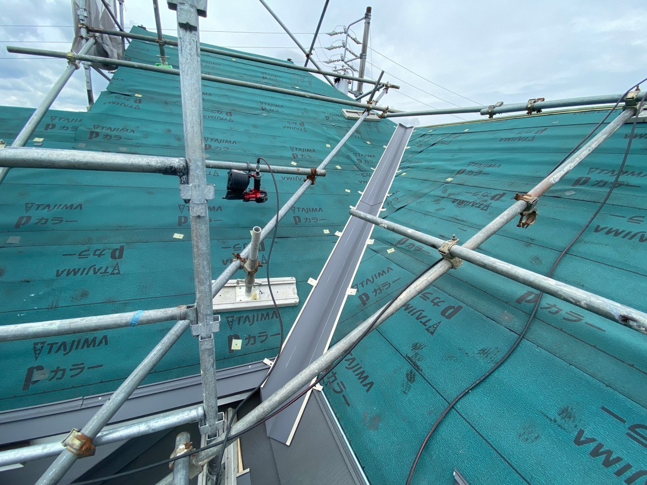 役物の施工です。