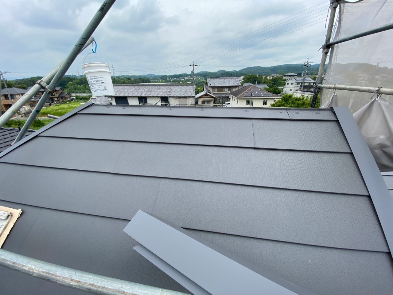 役物の施工です。