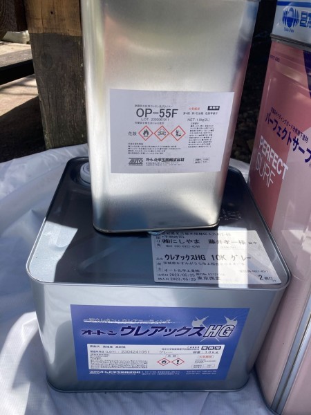 材料検収です。