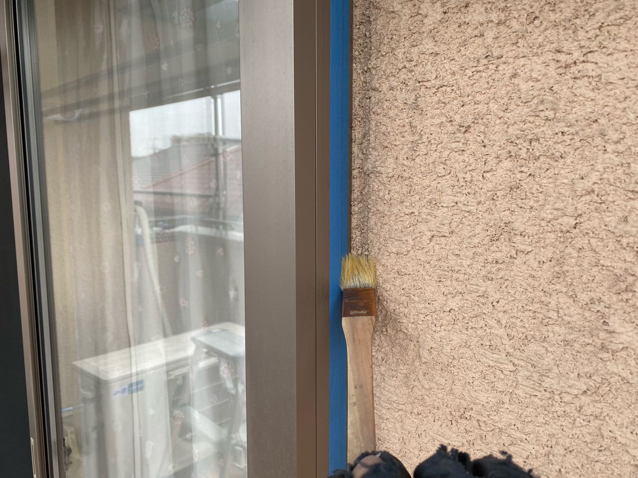 プライマー塗布します。