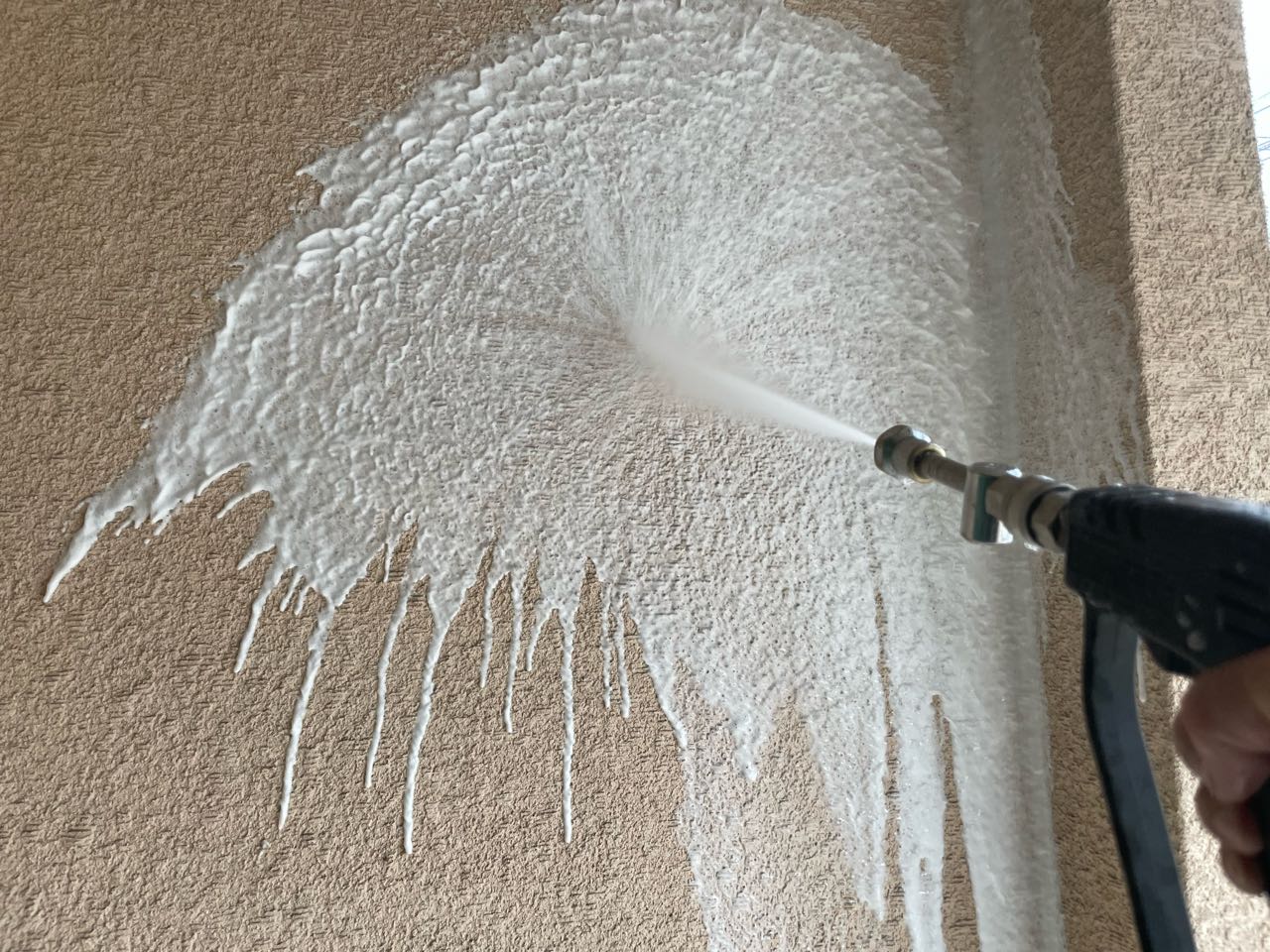 バイオ洗浄塗布です。