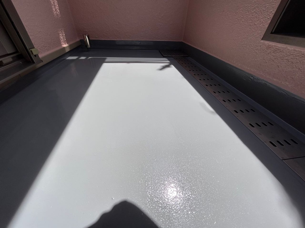 トップコート塗布。