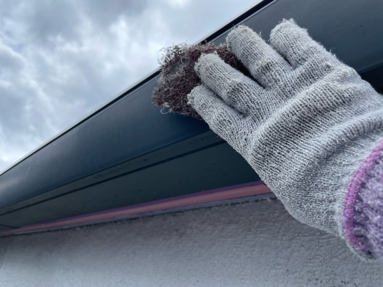 ケレン作業です。