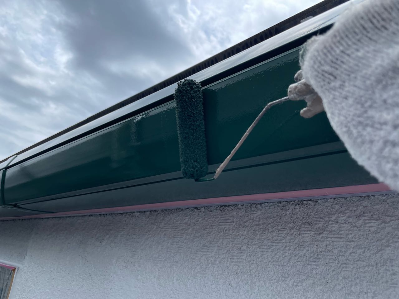 仕上げ塗装2回目です。