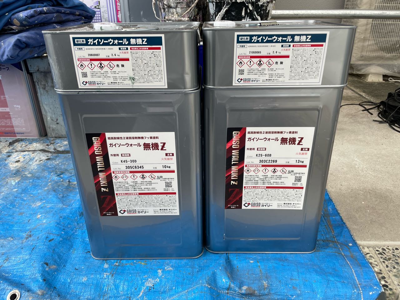 材料検収です。