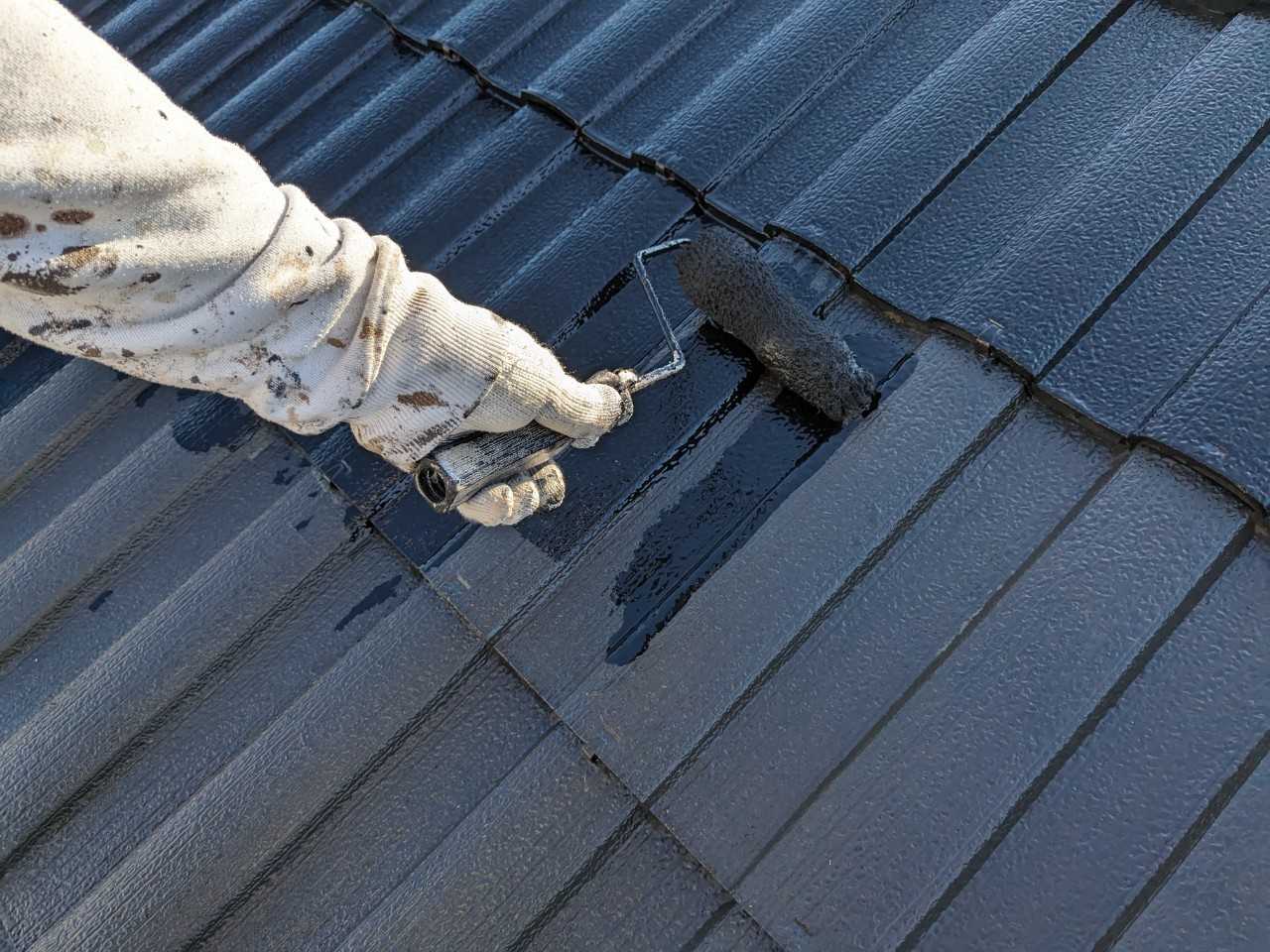 仕上げ塗装2回目です。