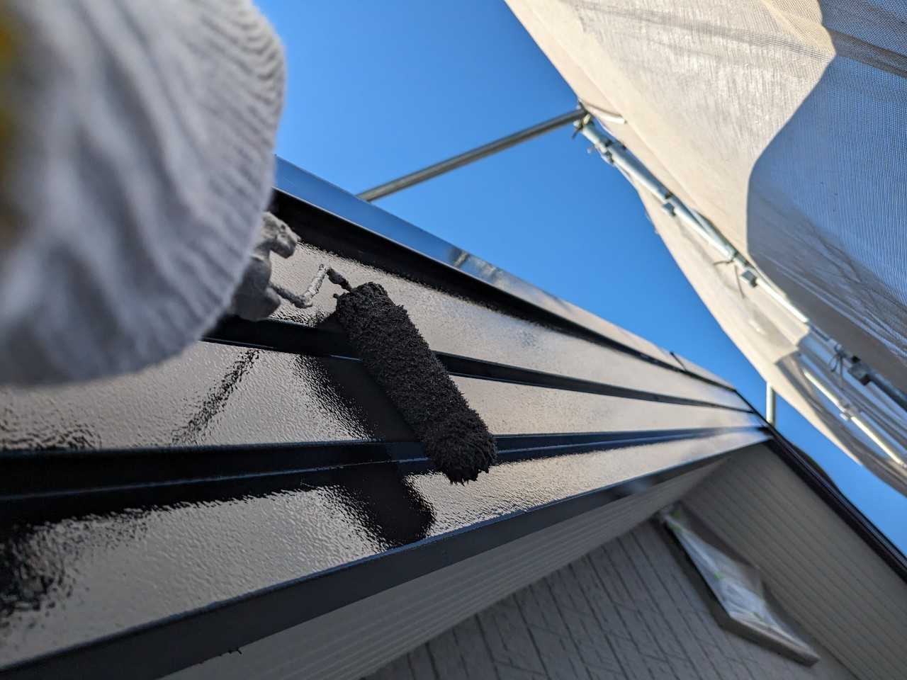 仕上げ塗装2回目です。