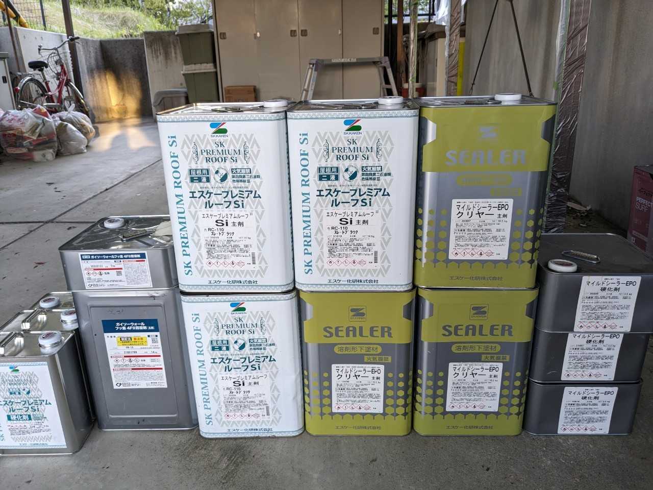 材料検収です。