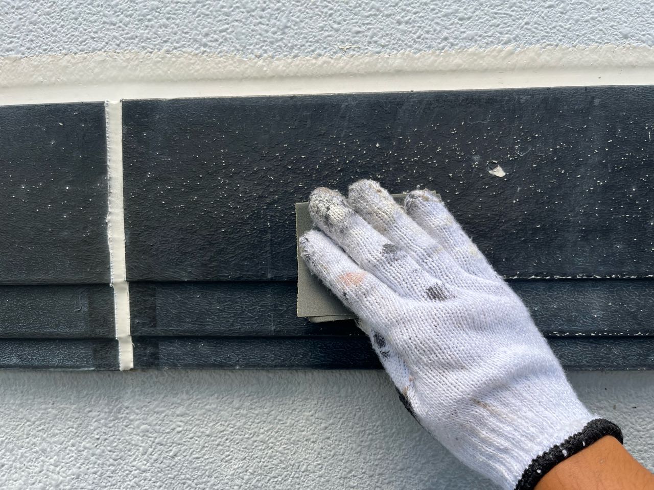 ケレン作業です。