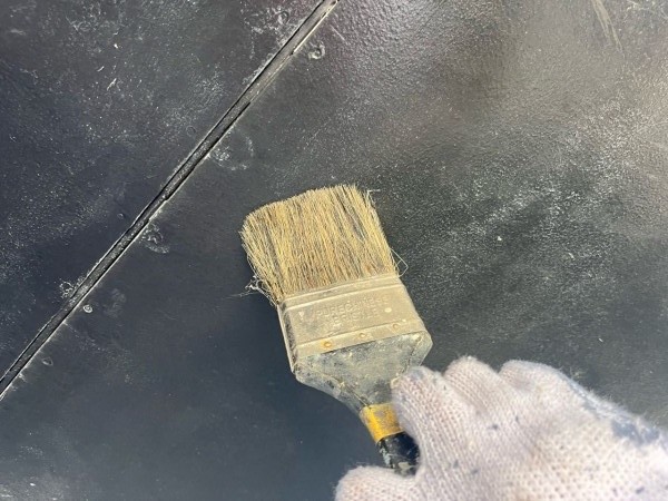 ケレン作業です。