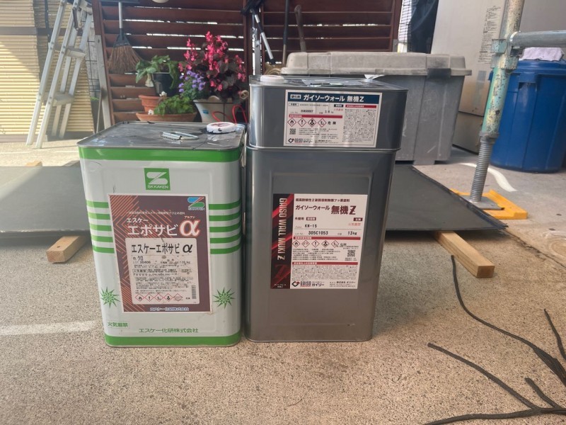 材料検収です。