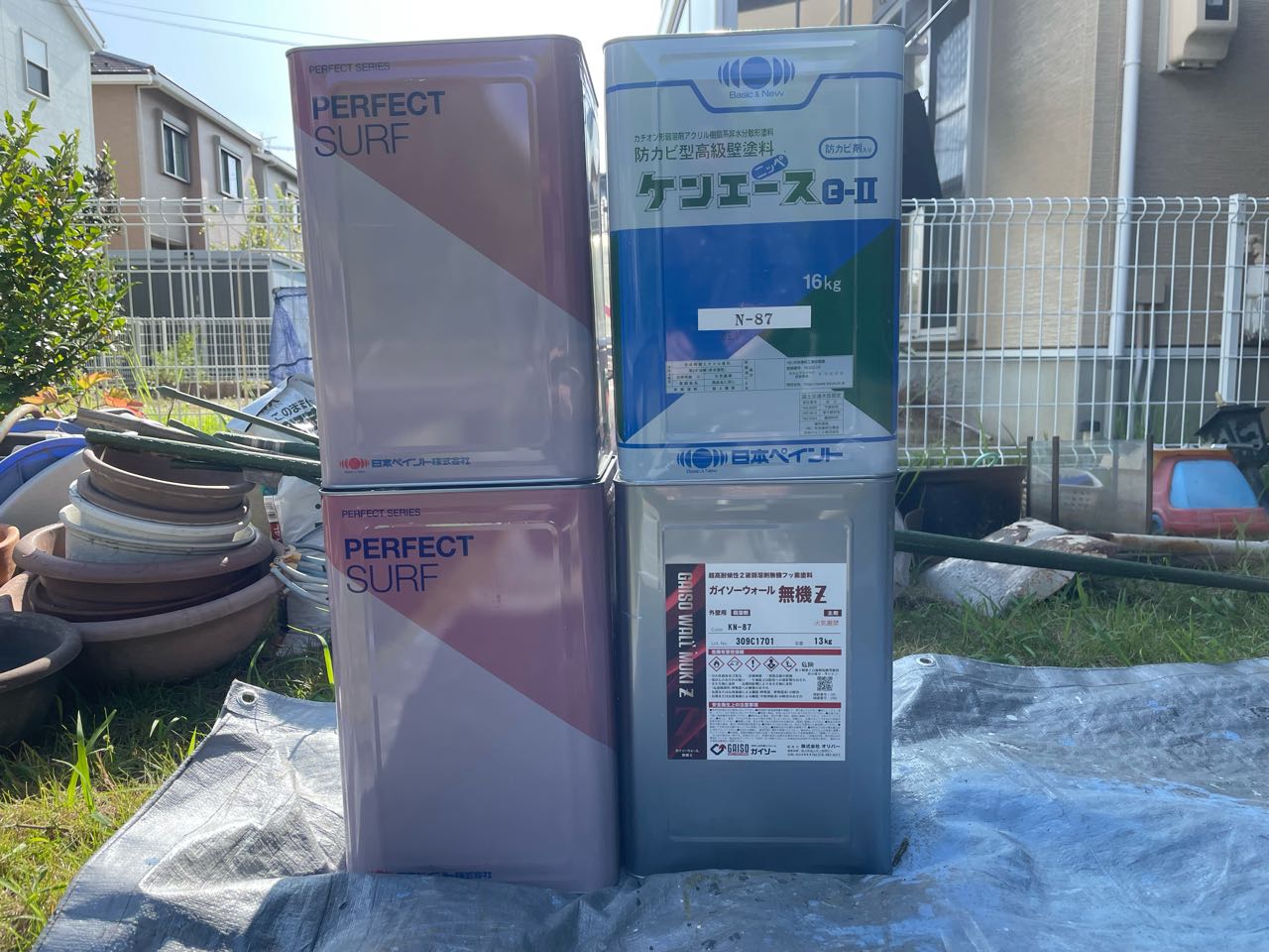 材料検収です。