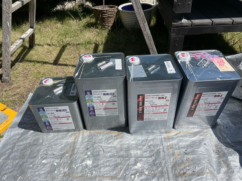 材料検収です。