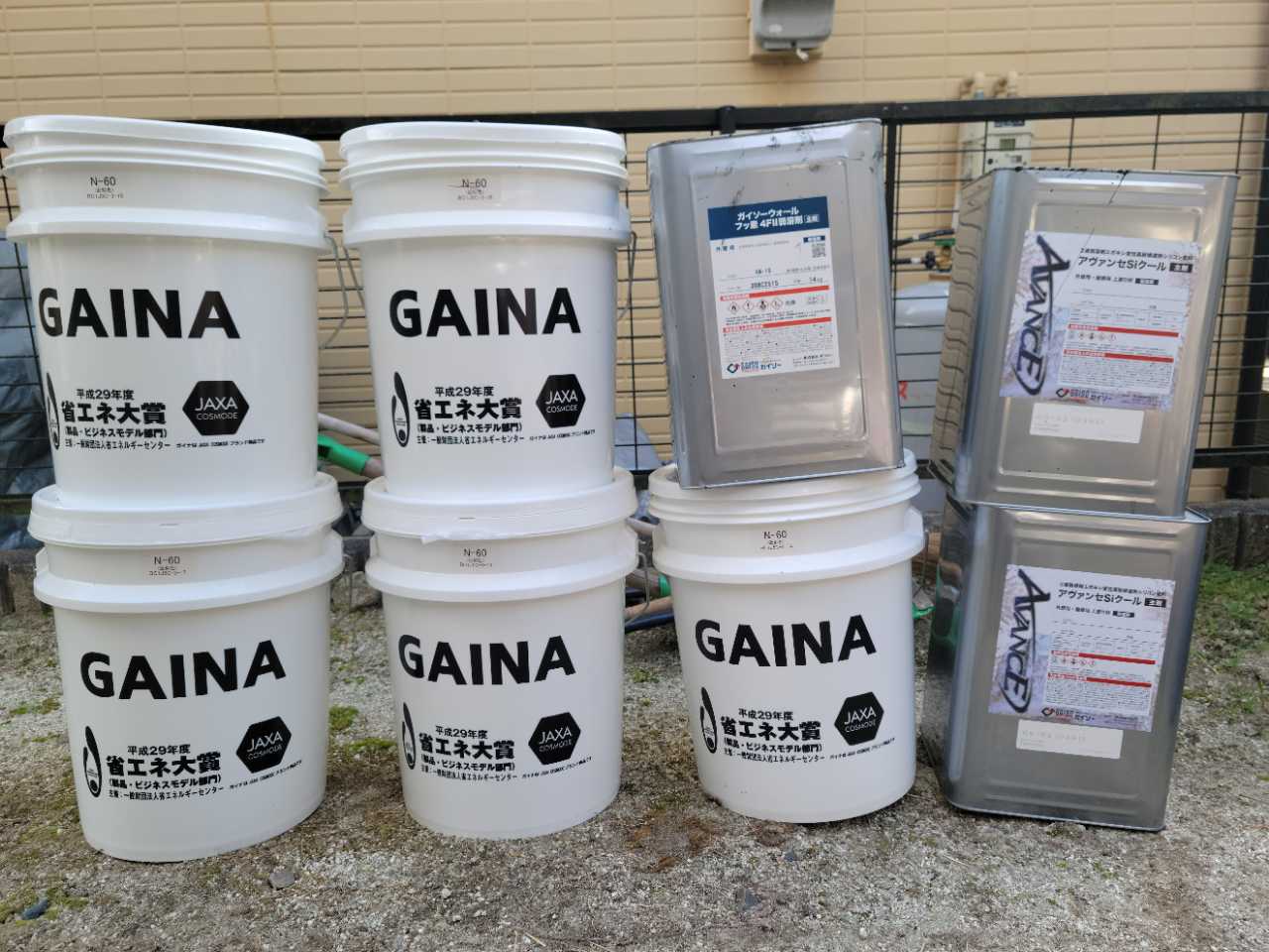 材料検収です。