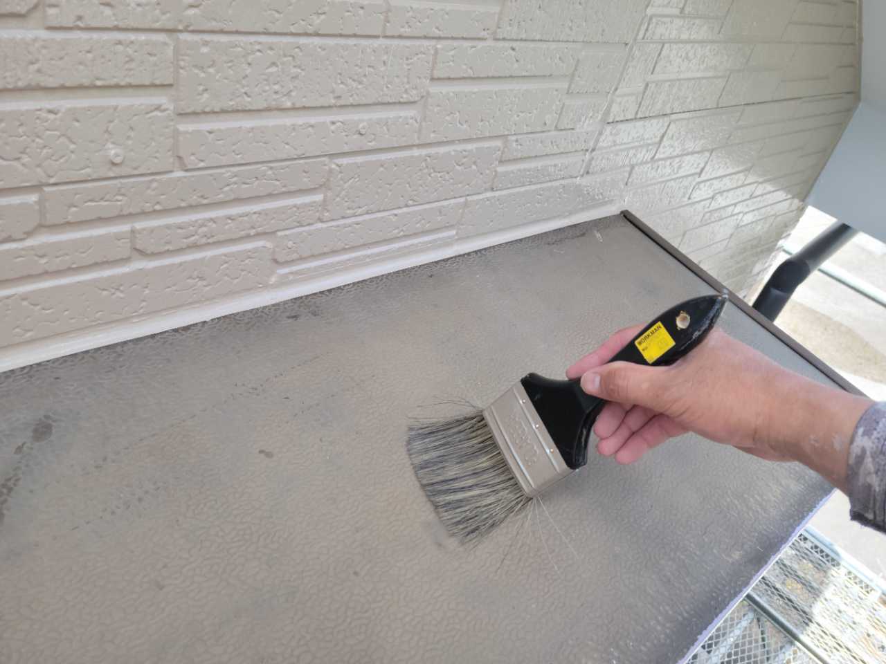 ケレン作業です。