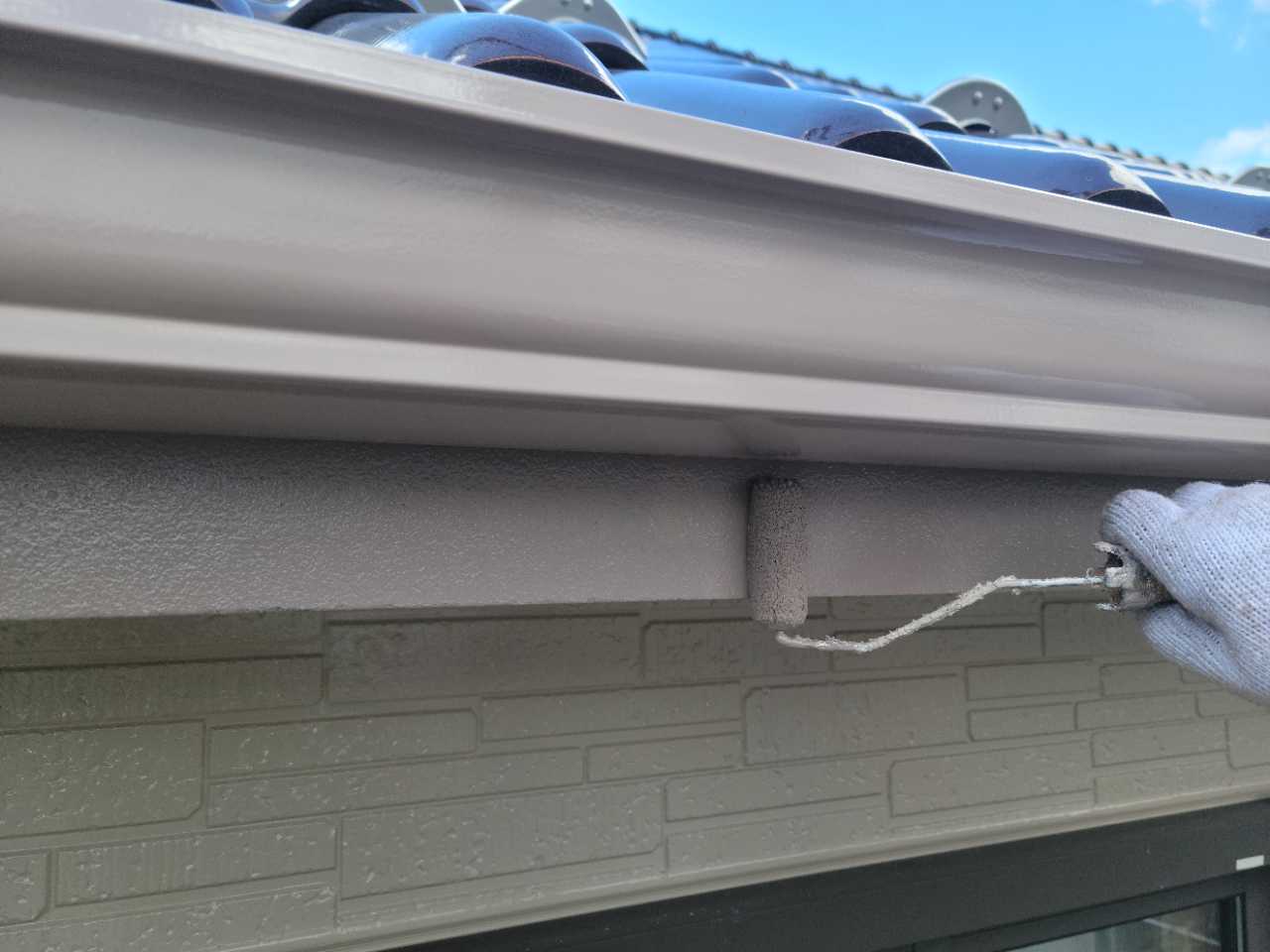 仕上げ塗装2回目です。