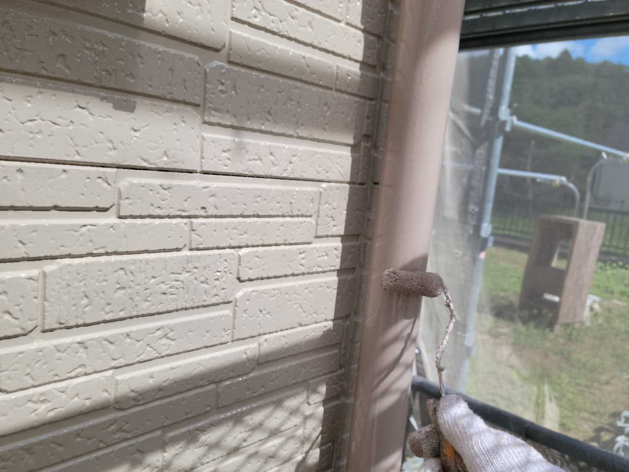 仕上げ塗装2回目です。