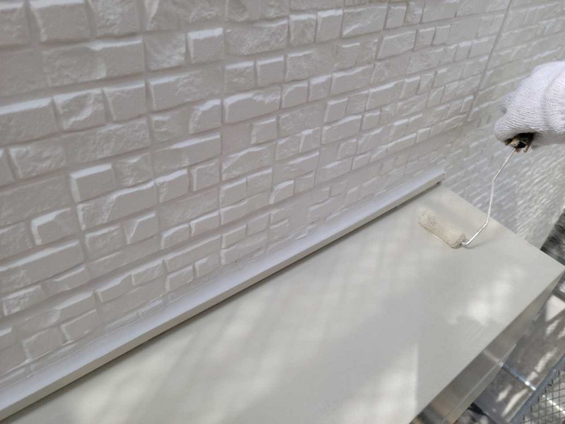 仕上げ塗装2回目です。