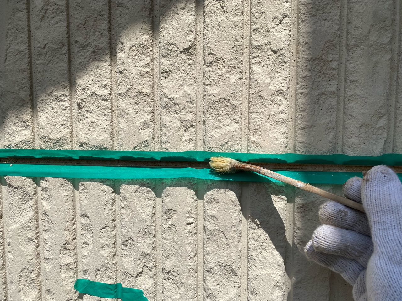 プライマー塗布します。