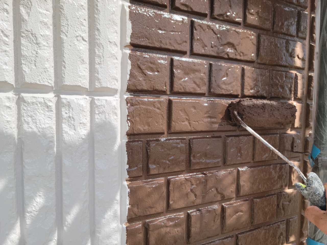 仕上げ塗装2回目です。