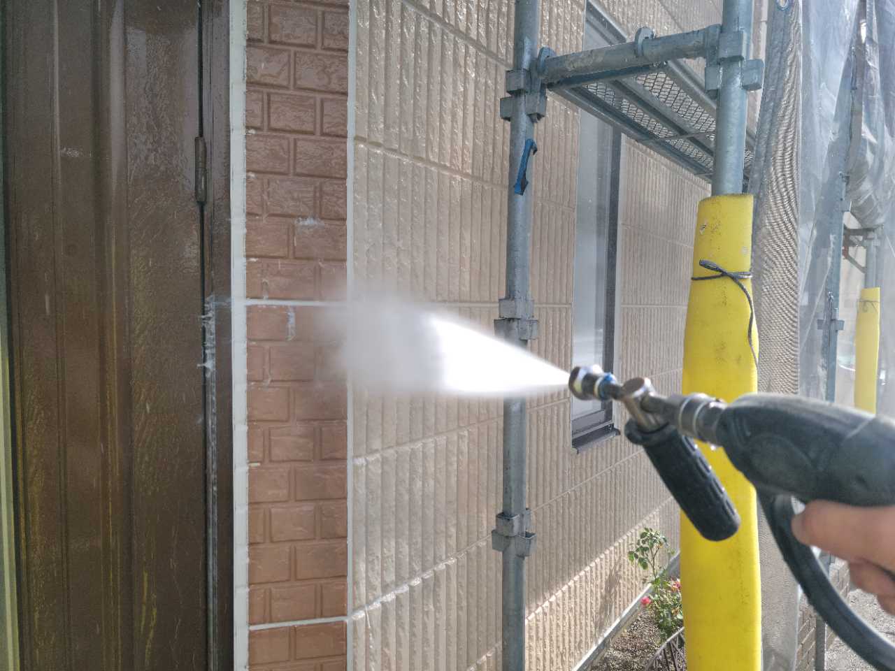 バイオ洗浄塗布です。