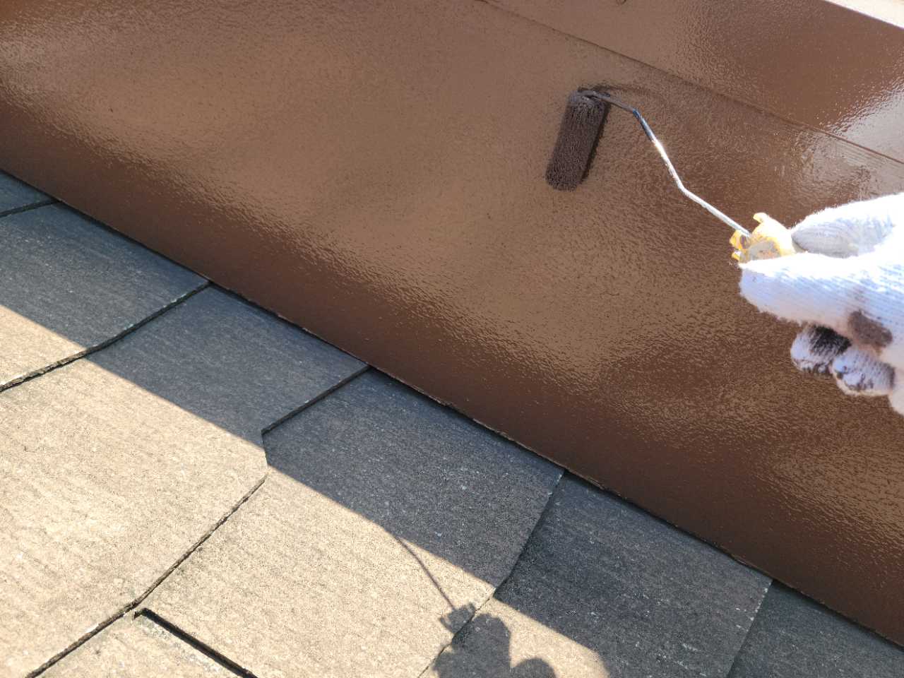 仕上げ塗装2回目です。