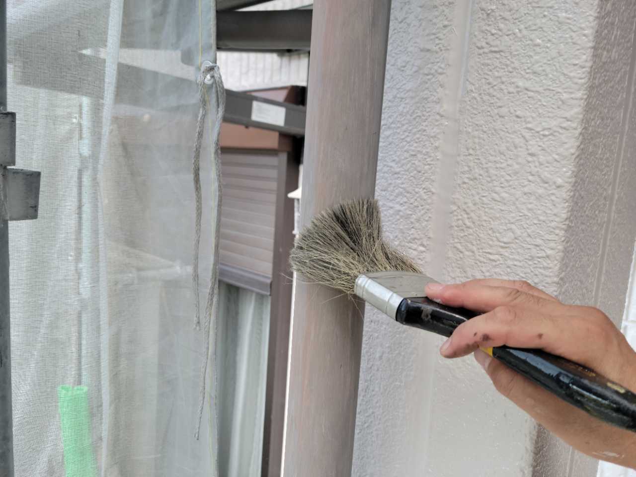 ケレン作業です。