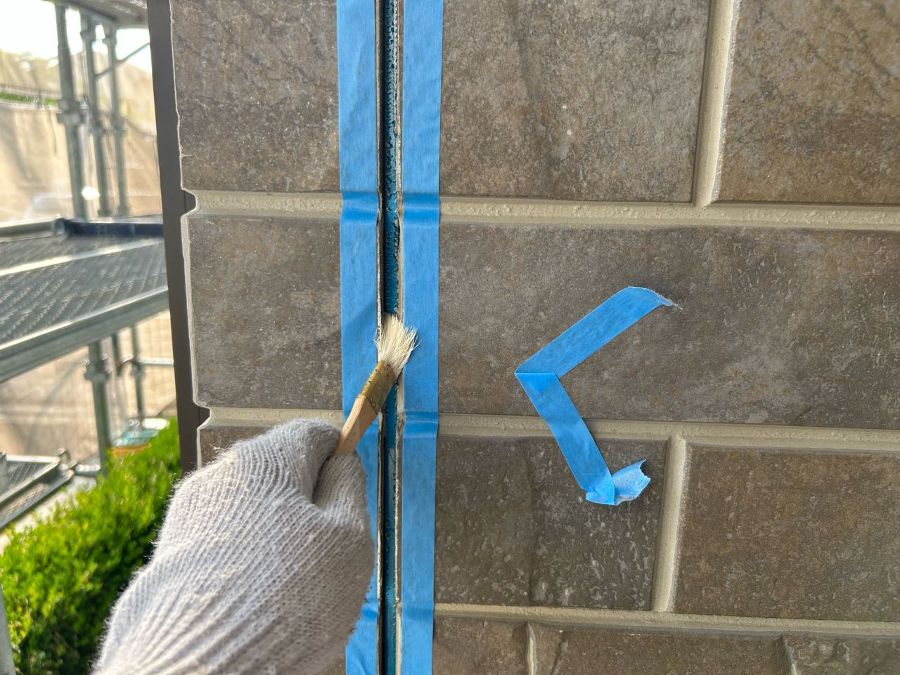 プライマー塗布します。