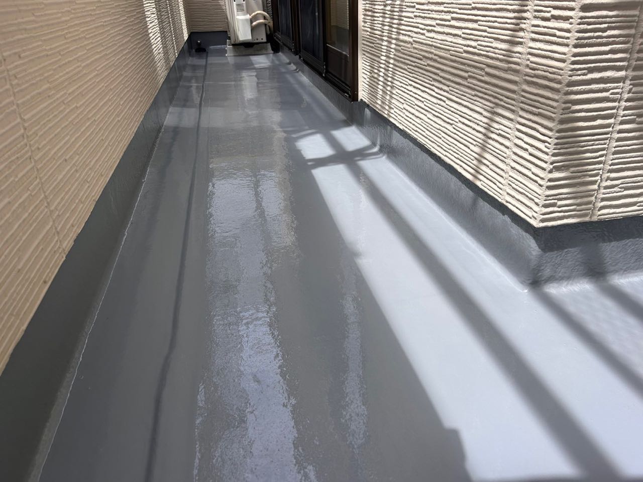 トップコート塗布完了。