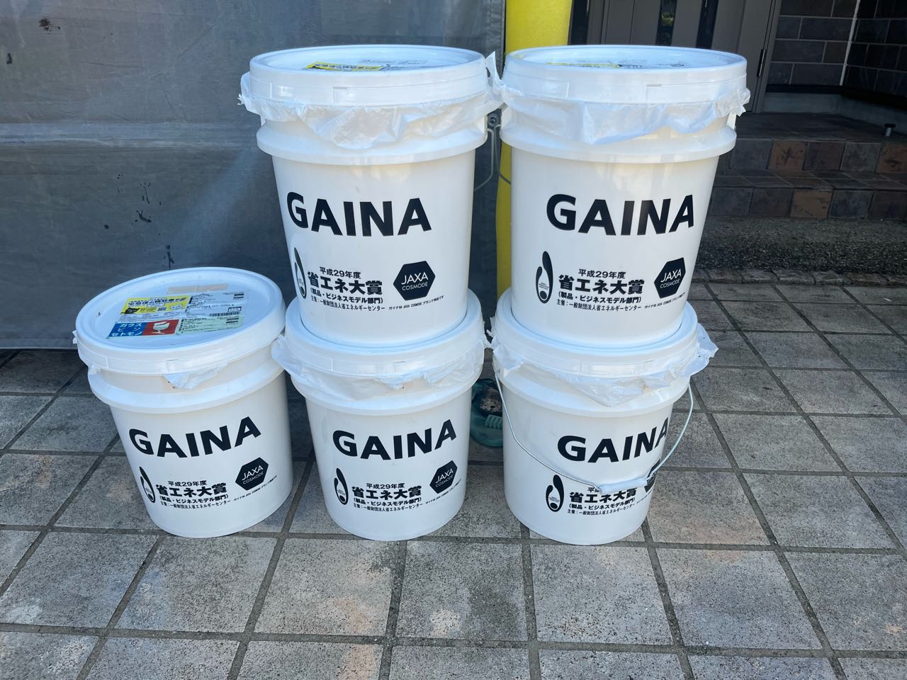 材料検収です。