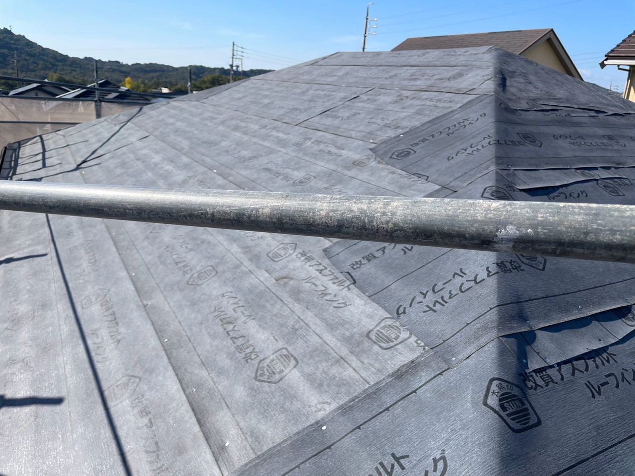 ルーフィングです。