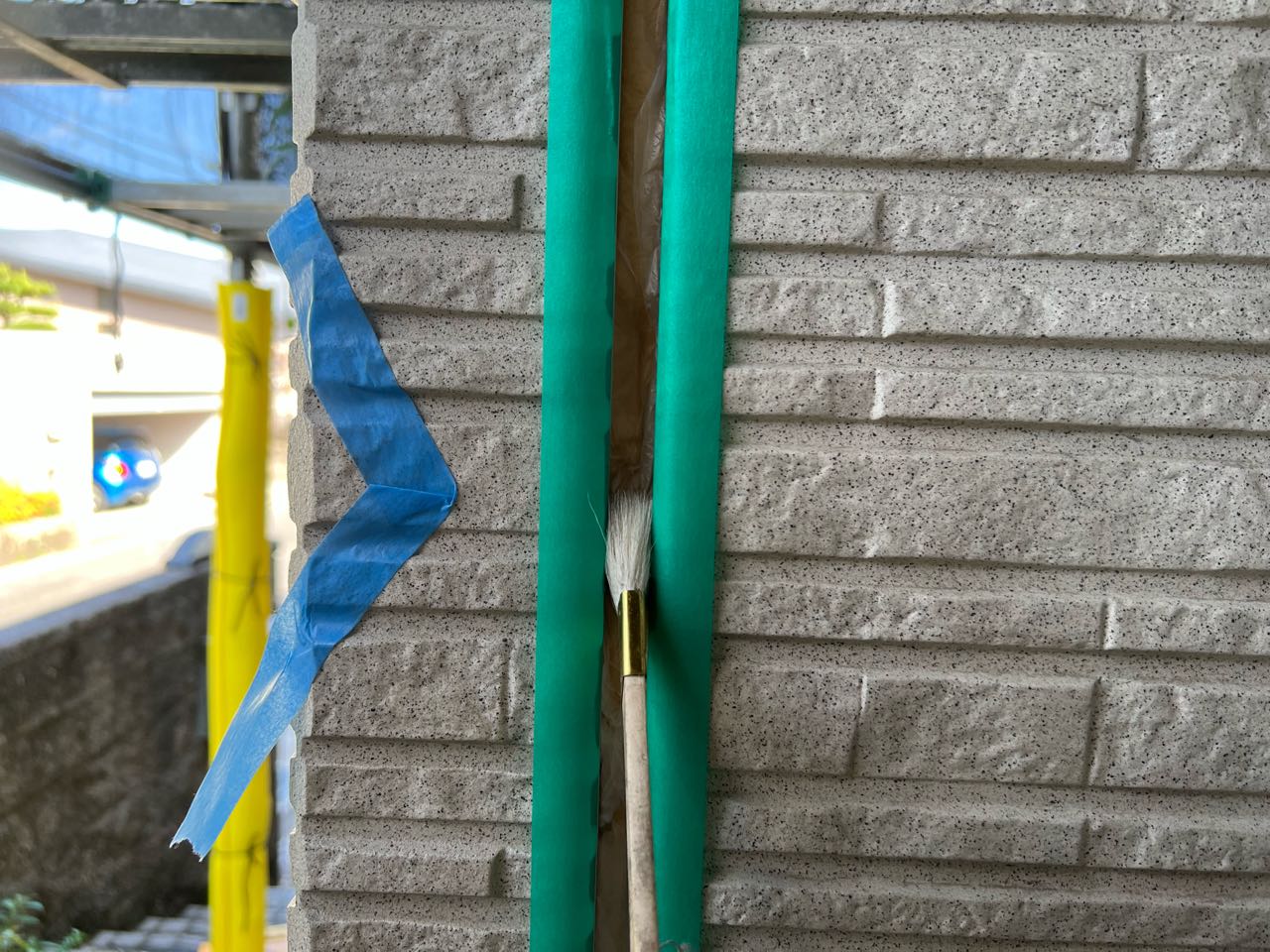 プライマー塗布します。