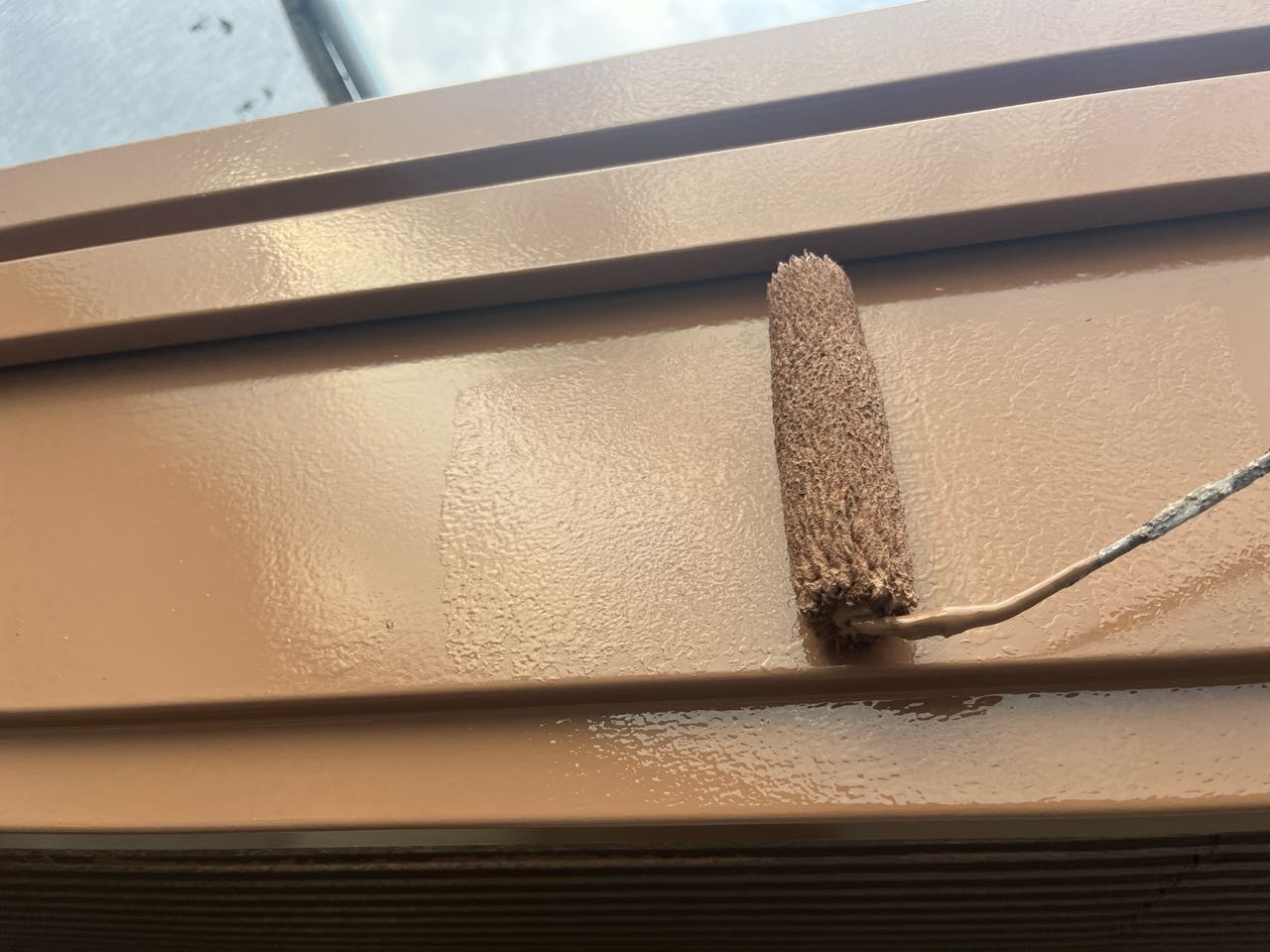 仕上げ塗装2回目です。