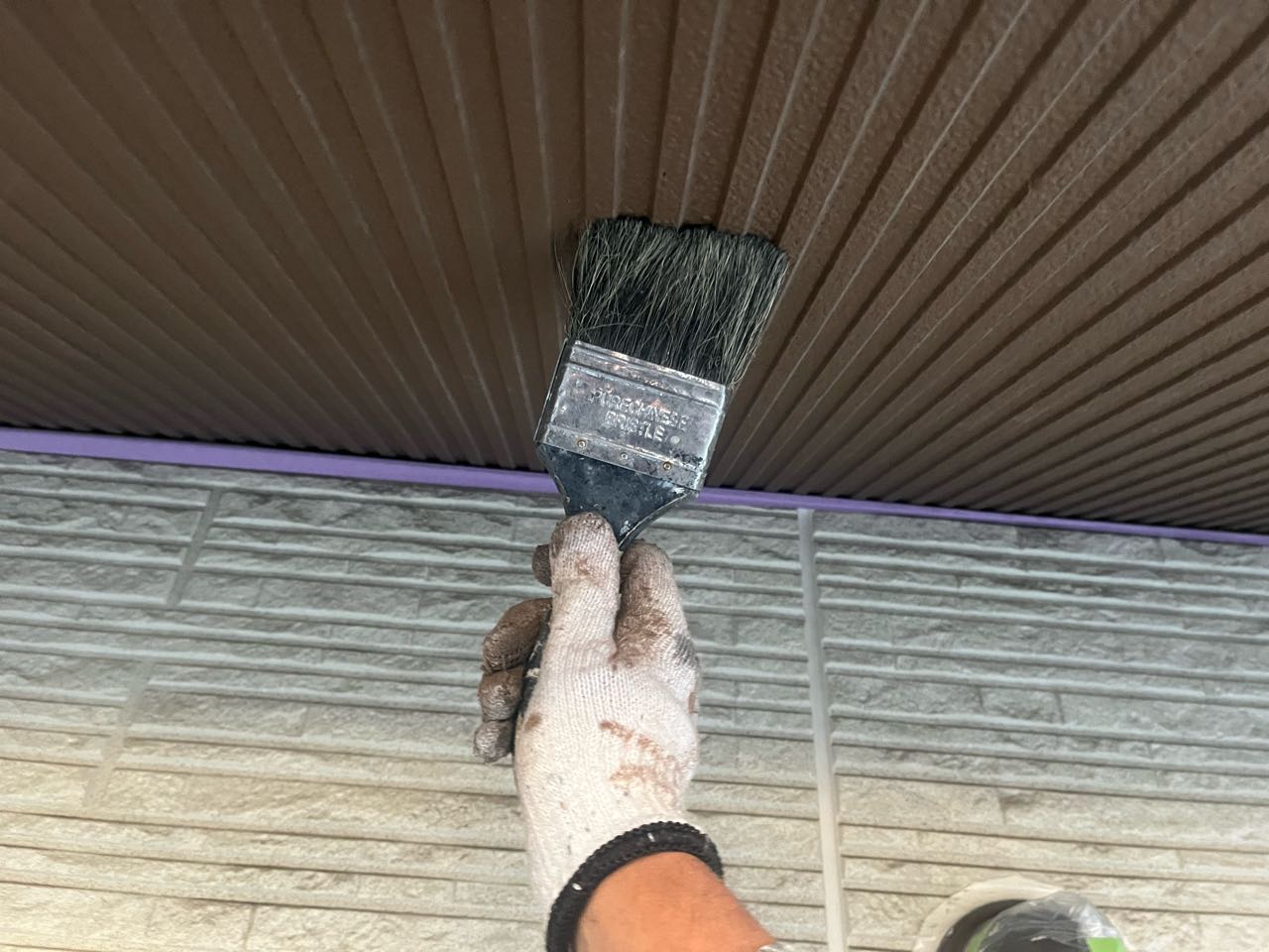 ケレン作業です。