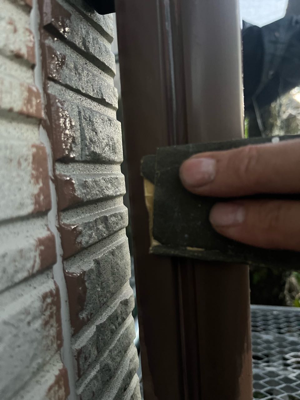 ケレン作業です。