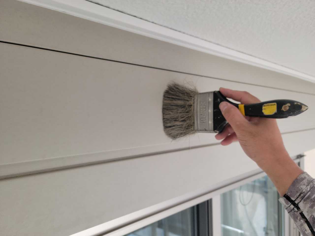 ケレン作業です。