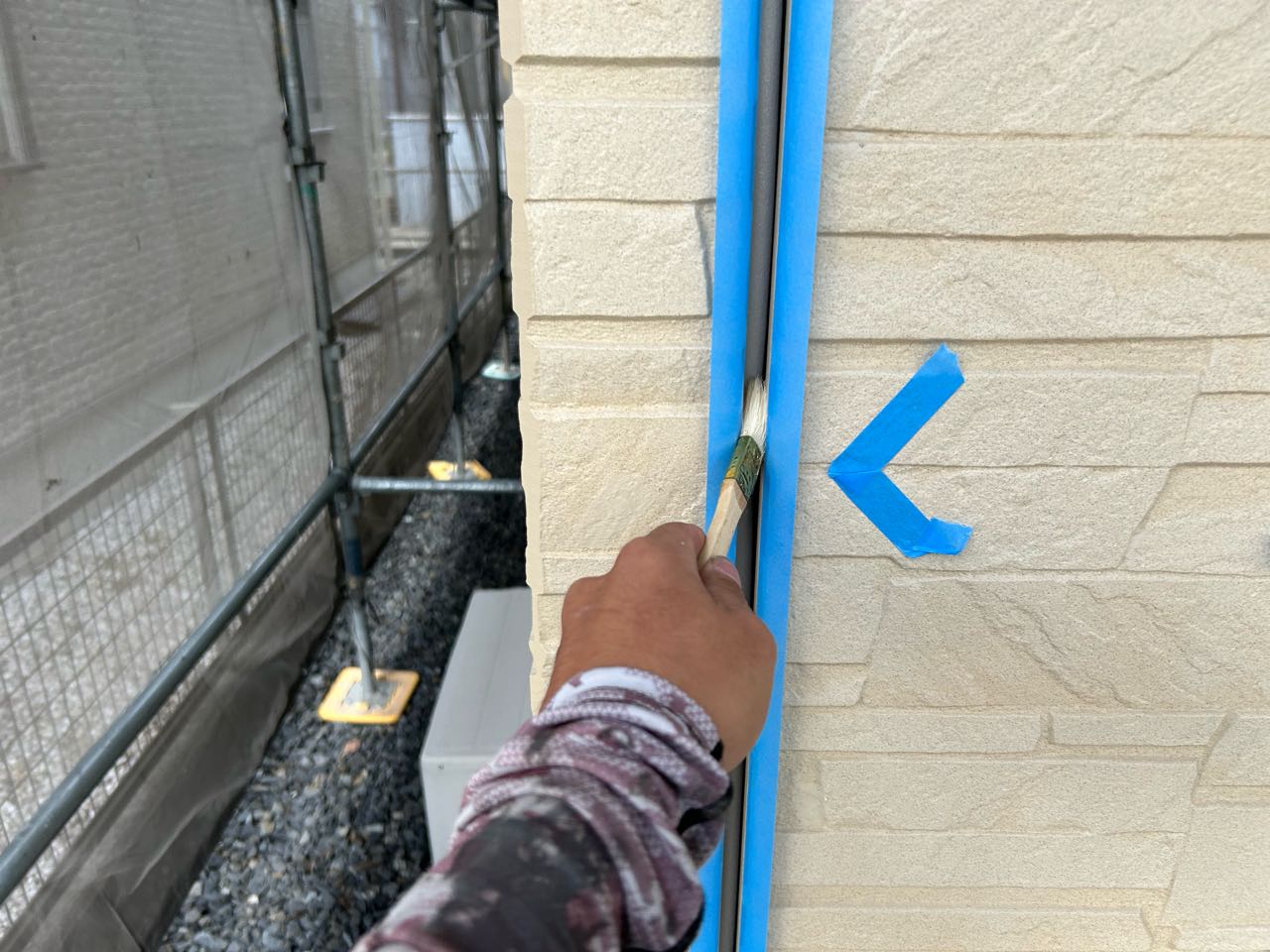 プライマー塗布します。