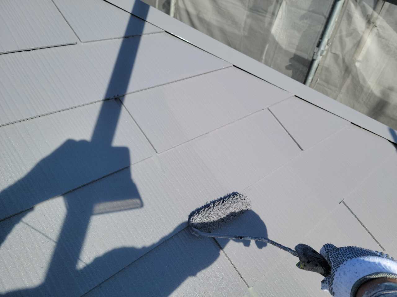 仕上げ塗装2回目です。