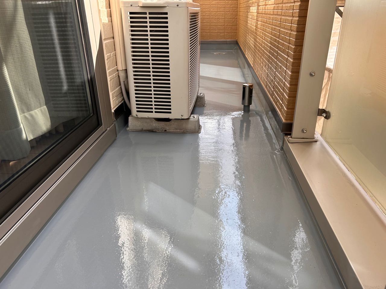 トップコート塗布。