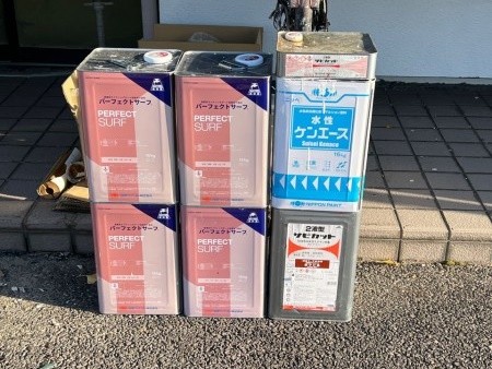 材料検収です。