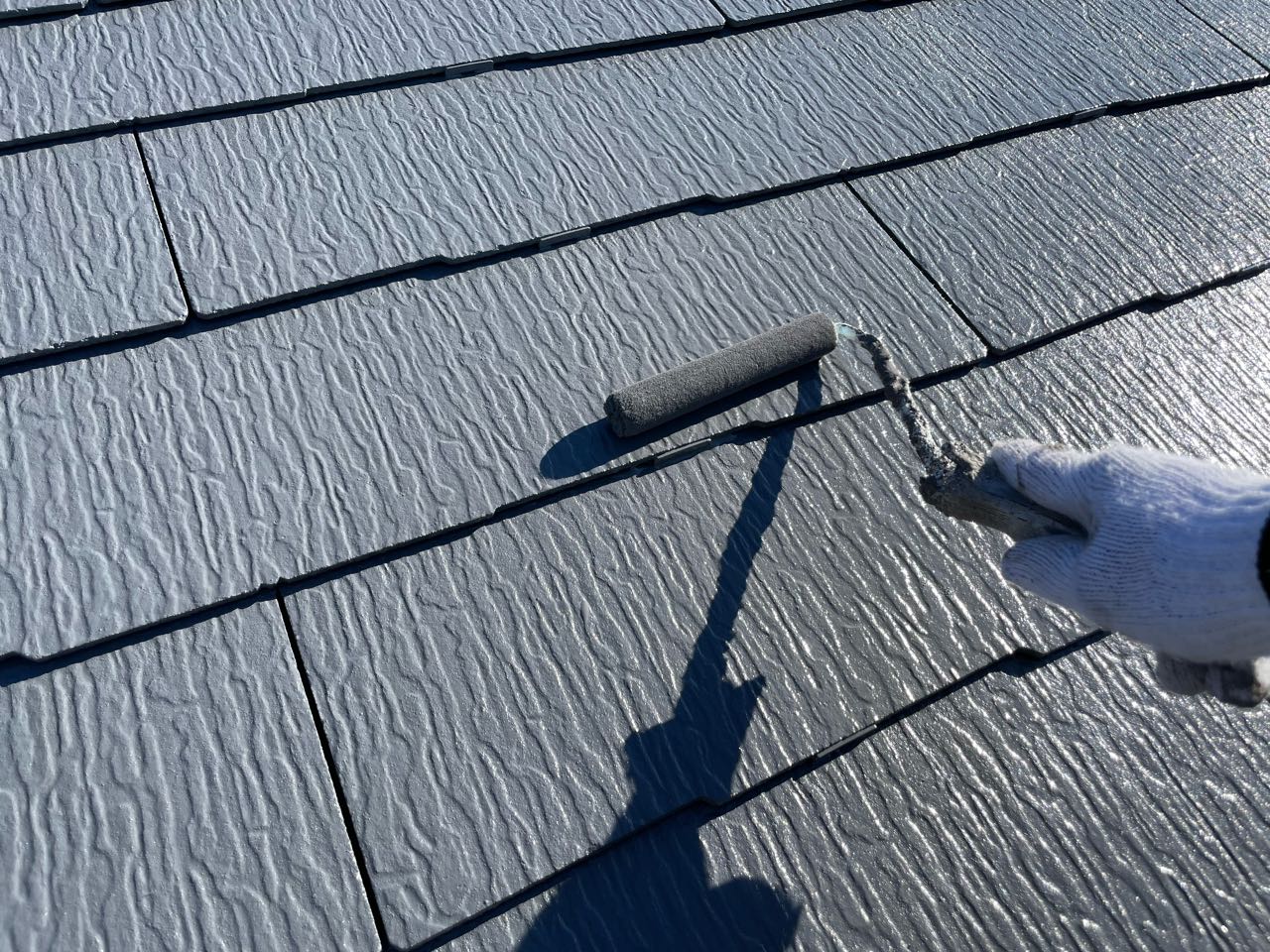 仕上げ塗装2回目です。